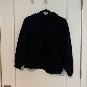 Black hoodie